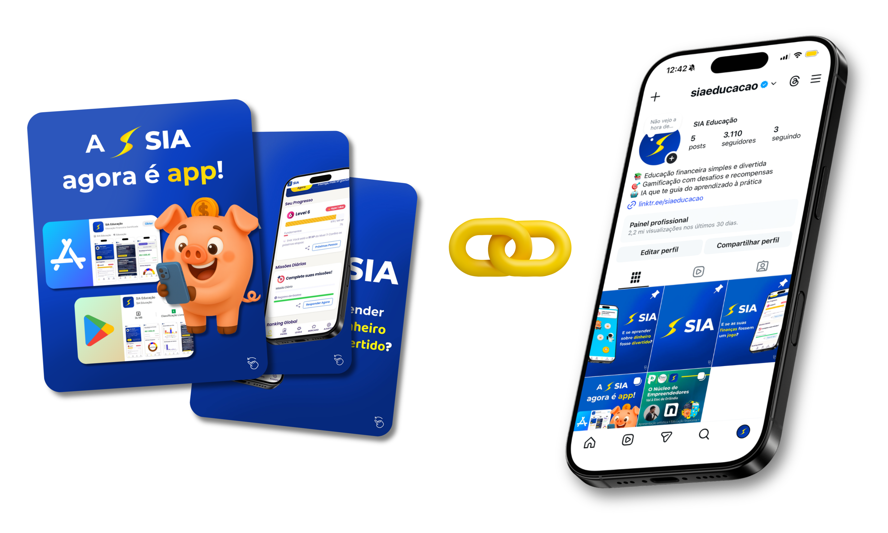 Presença da SIA nas Redes Sociais